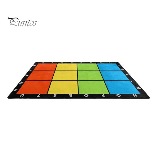 

Детский игровой коврик 120x160 см, детский красочный клетчатый коврик с нескользящей основой, ковер для зоны отдыха в классе, для дошкольной художественной игровой комнаты 1pc A