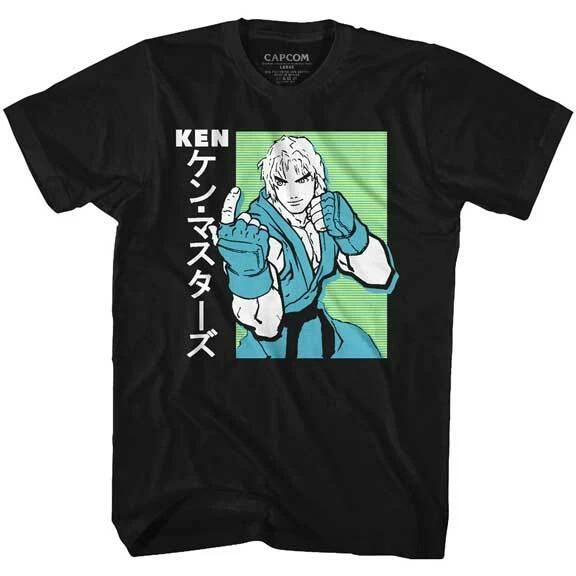 Street Fighter Capcom Video Game Ken In Fighting Stance Come On Men's T Shirt