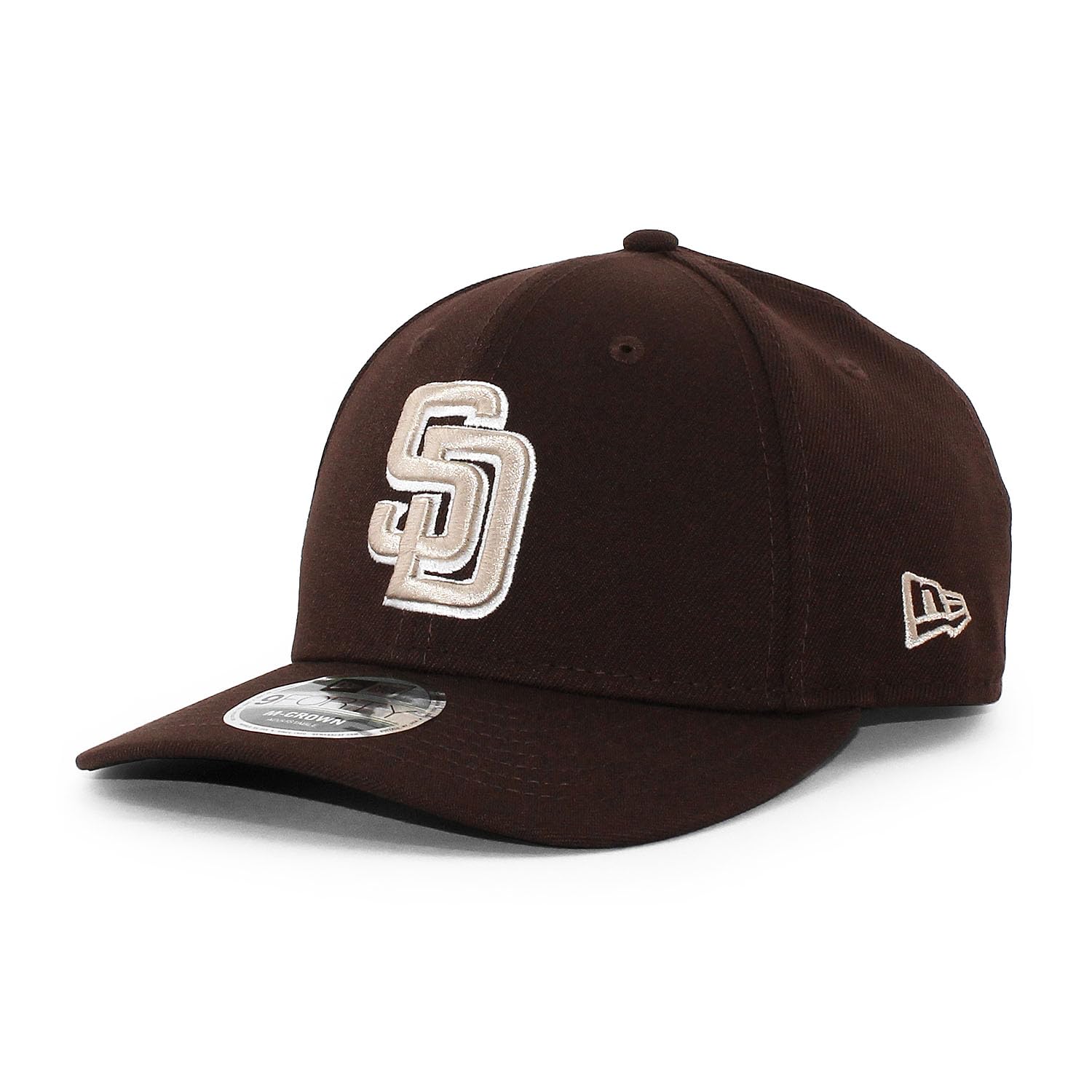 

New Era 9FORTY M-CROWN Snapback San Diego Padres MLB ON-FIELD AUTHENTIC PLAYER REPLICA SNAPBACK CAP BROWN SAN DIEGO PADRES 940MC Cap Hat [Used]