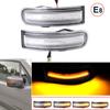 Canbus Smoked Lens Sequential Amber LED Car Front Side View Mirror Signal Lights for 2015-2022 Jeep Renegade Turn Signal Lights