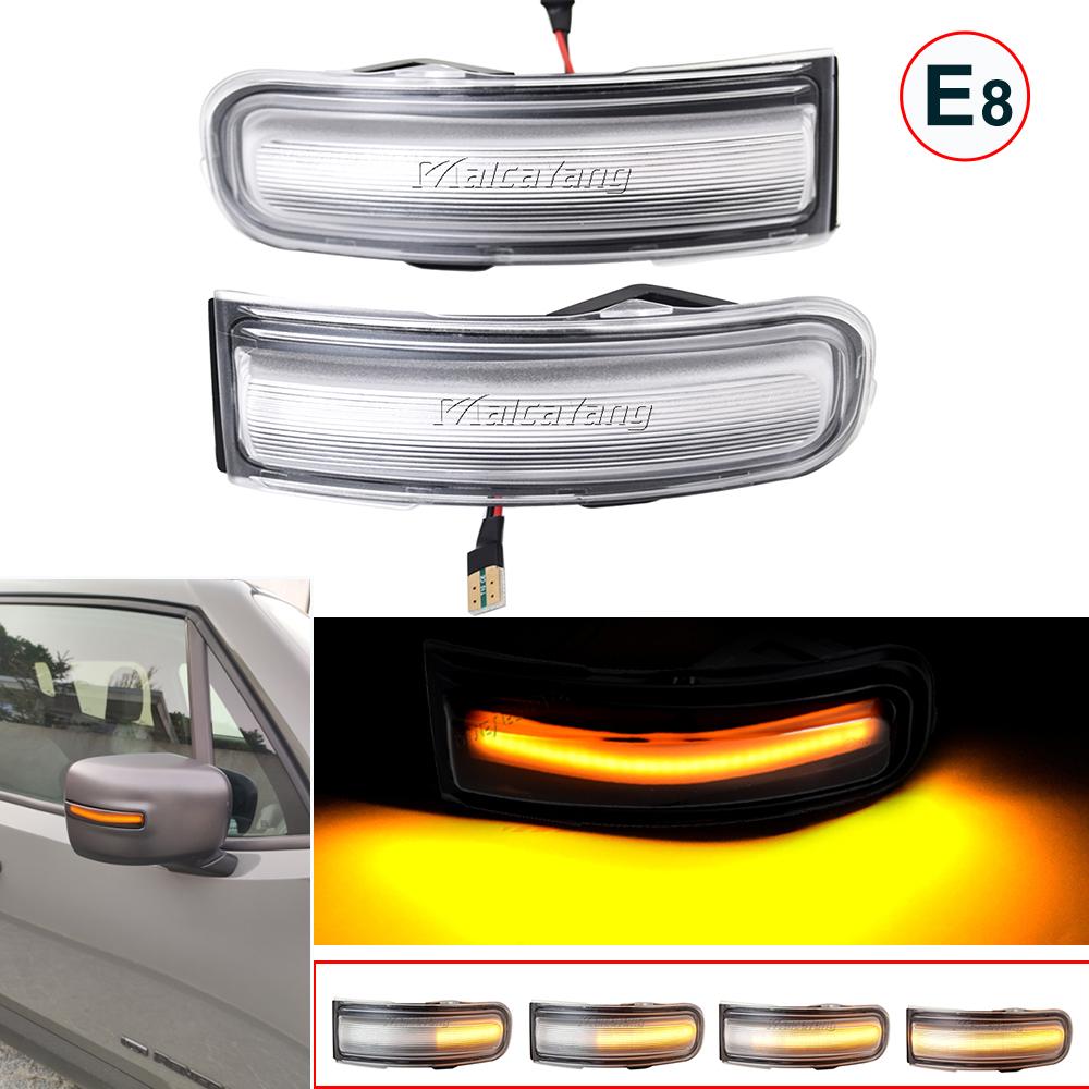 Canbus Smoked Lens Sequential Amber LED Car Front Side View Mirror Signal Lights for 2015-2022 Jeep Renegade Turn Signal Lights