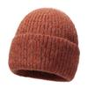 Winter Cashmere Knitted Hat Outdoor Thick Warm Wool Hat Cold-Proof Hat