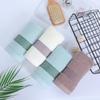 Set of 2 Thickened Cotton Quick Dry Soft Pure Face Towels Absorbent for Home Bathing - Towel Size