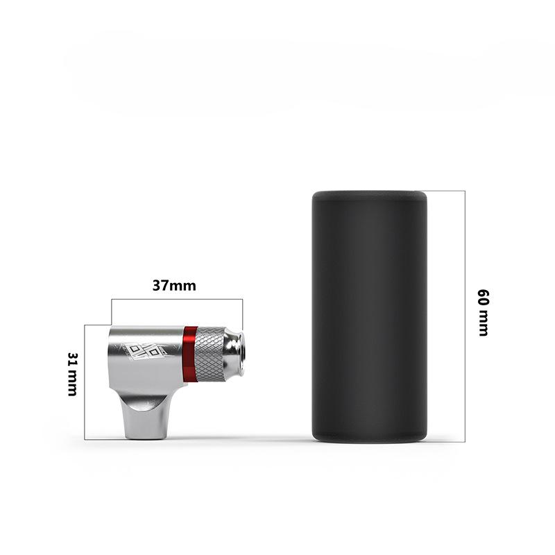 ENLEE Bicycle Carbon Dioxide CO2 Mini Pump French Nozzle Universal Inflatable Nozzle, Cycling Equipment