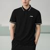 Li Ning Logo Print Simple Fashion Quick-Dry Comfortable Versatile Polo Shirt Short Sleeve Casual Sports Set Unisex sports set YPLV047-3+YKLU881-1