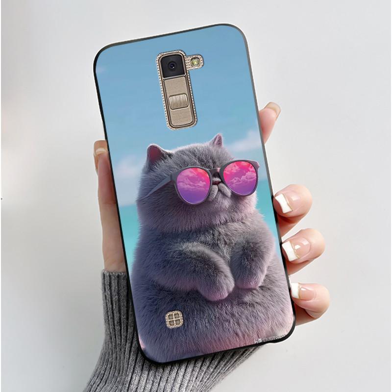 Casing For LG K10 2016 Super-Thin Slim Case Shockproof Bumper Luxury Cute Cool Boys Girls Black Matte Soft Silicone Back Cover