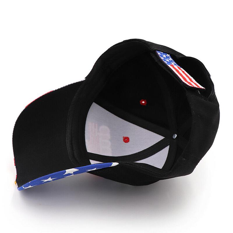 President Donald Trump 2020 USA Flag Baseball Cap Hat Make America Great