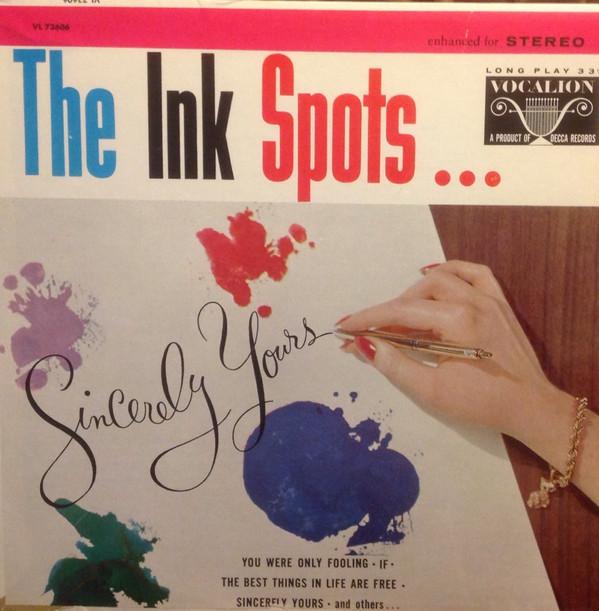 

LP Record INK SPOTS - Sincerely Yours VL73606 Vocalion US Pop Used