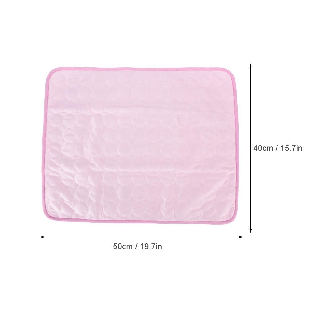 Heat Dissipate Dog Cooling Mat Air Permeable Portable Pet Cushion Pet Sleeping Mat Pet Cage Laying