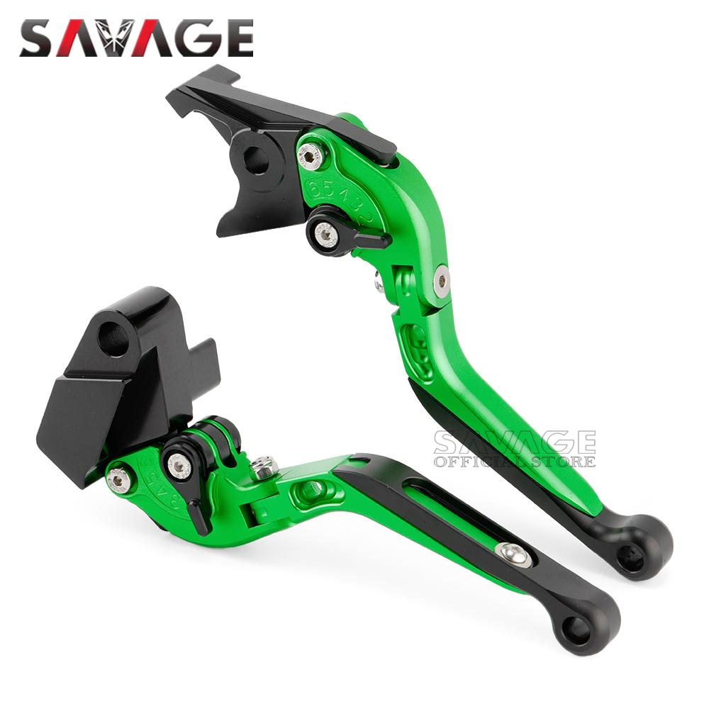Folding Brake Clutch Levers For KAWASAKI NINJA 400 300 250/R/SL VERSYS-X Z250 Z300 Z400 Z125/PRO Motorcycle Extendable