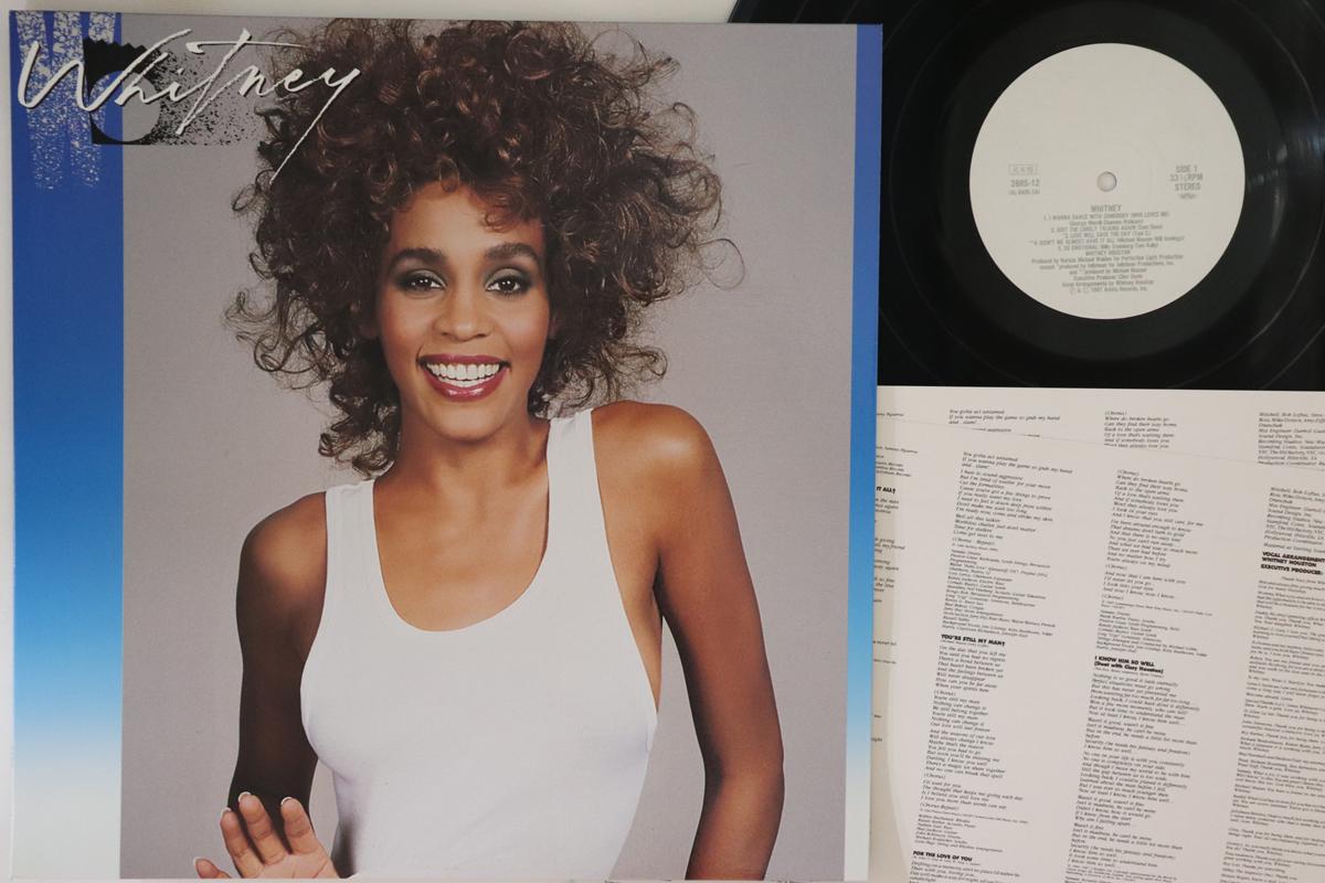 LP Record WHITNEY HOUSTON Whitney 28RS12PROMO ARISTA 1987 Japan SoulFunk Used