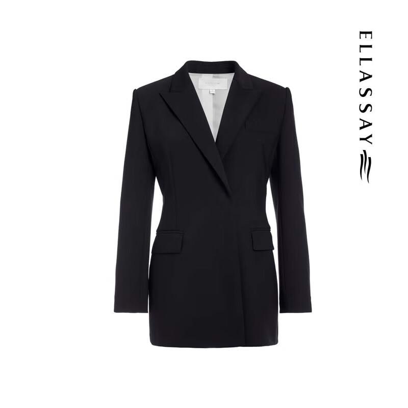 ELLASSAY Women's Elegant Slim-Fit Suit Jacket