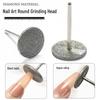 Cross-Border Nail Art Pre-Treatment Sandblasting Round Disc Grinding Head (20mm) Boxed