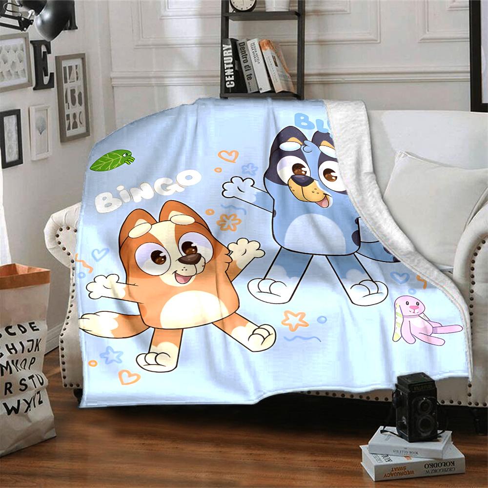 1 Stück B-Blucy Decke, Geschenk, für Männer und Frauen, Weiche Decke, Gut für Schlafsofa Couch Reisen, Leichte Flanelldecke