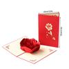 3D Pop UP Love Card for Wife and Girlfriend Gift for Valentines Day Anniversary Wedding Invitation Greeting Thank You Cards