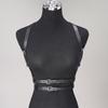 Leather Harness Waist Belt, Fashion Fashion Harness Belts, Dresses Party Accessories Leather Chest Harness Belt For Women