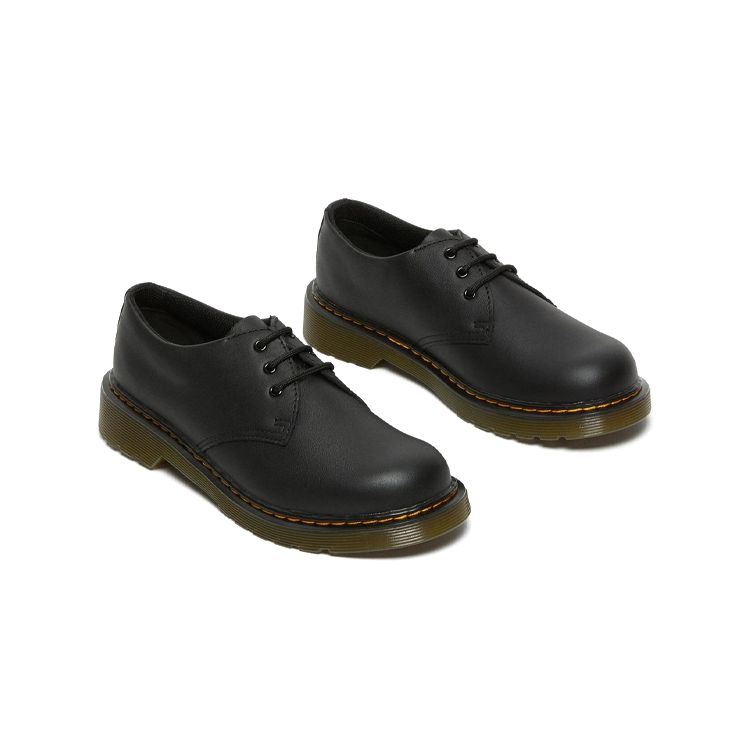Dr. Martens Martin Shock Absorbing Durable Low Top Childrens Leather Shoes Kids Shoes 26175001