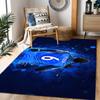Paul Pogba Action Floor Mat Perfect for Kitchen Dormitory Living Rooms Playrooms Antislip Carpet Anime Office Decor