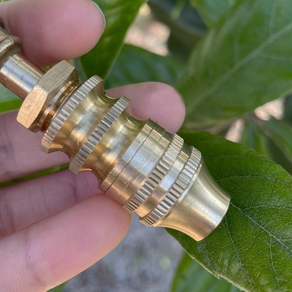 High Pressure Missile Nozzle Brass Straight Jet Nozzle Agriculture Farm Use