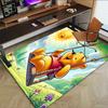 Piglet Sunny Sky Carpet For Playroom Bedroom Living Room Sofa Home Decorkids Game Area Rug Nonslip Floor Mat