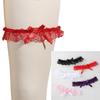 Damer Sexig Rosettdelad Spetsbenring Underkläder Blommig Garterbälte Rosettbenögla Bröllop Brud Cosplay Lolita Flickstrumpa Hängsel