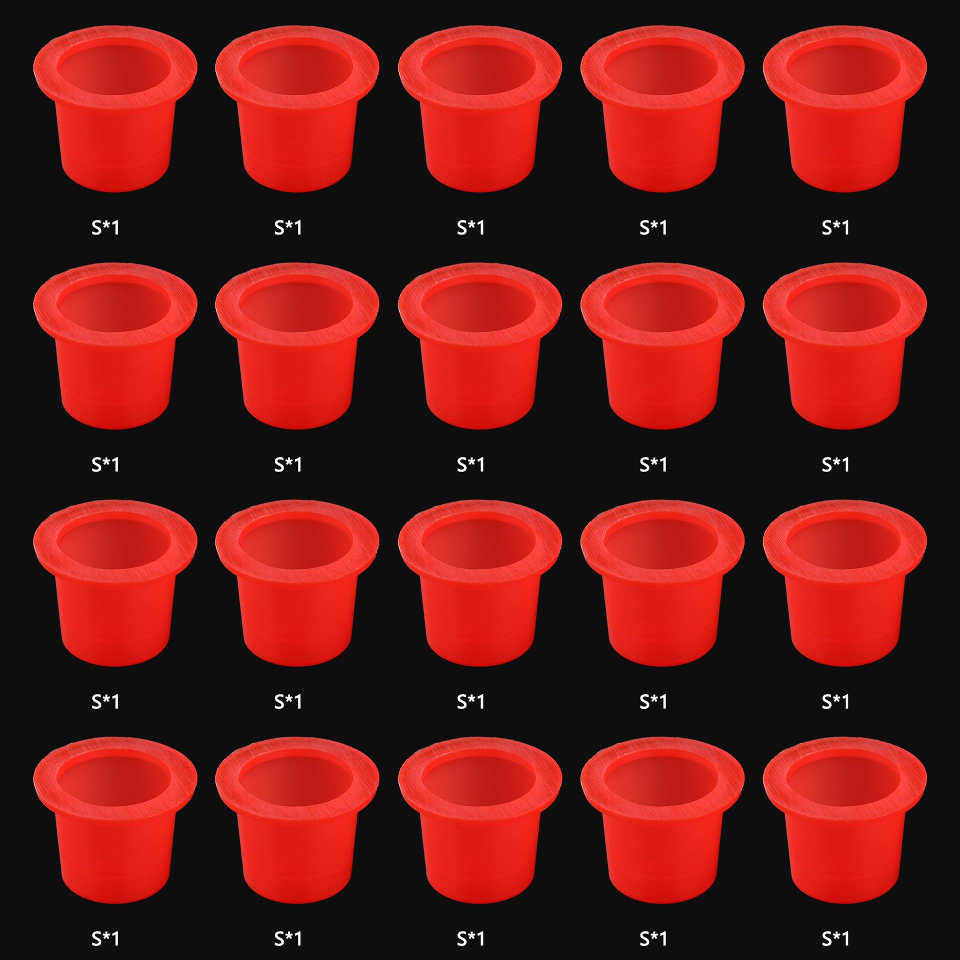 

Стаканчик для краски для татуировки одноразовый для бровей большой, средний и маленький без основания стаканчик для краски для татуировки