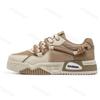 Fashion Spring New Men 2025 Breathable Fashion Trend Versatile Casual White Shoes Outdoor Sports Comfortable Lightweight Chunky Sneakers
