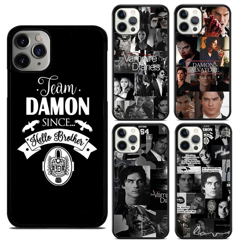 Damon Salvatore Phone Case Cover For iPhone 17 Air 16 15 14 plus 11 12 13 pro max coque Shell Fundas