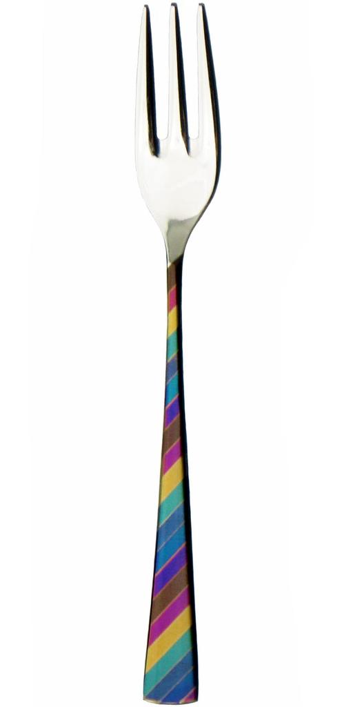 Nagao Niji Himefork z nerezové oceli Vícebarevné Made in Japan - - 11,8 cm 18-8
