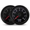 52mm Tachometer White LED Light Pointer 0-8000 RPM Tacho Gauge Meter For 1-8 Cylinder Engine 12V Car Auto Accessories