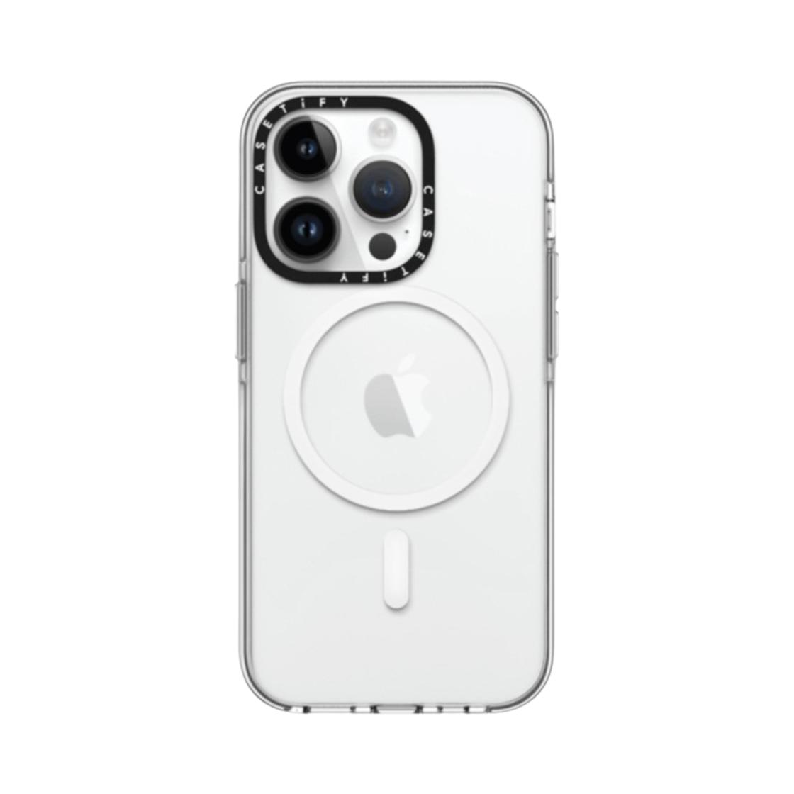 Casetify iPhone Custom Phone MagSafe Case Clear 14 Pro чистый