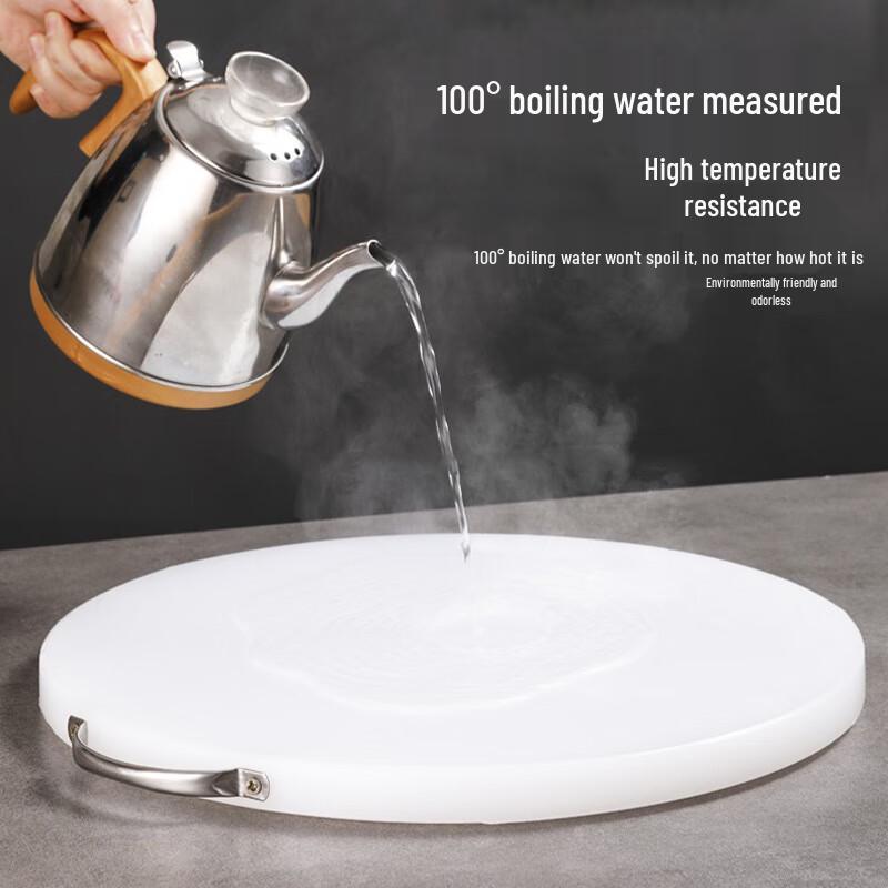Biquan Double-Sided Anti-mold Round PE Cutting Board