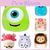 Peluche Blando y Achuchable Squishmallow Sullivan Wazowski Muñecos Rellenos Regalos de Navidad Cumpleaños para Niños