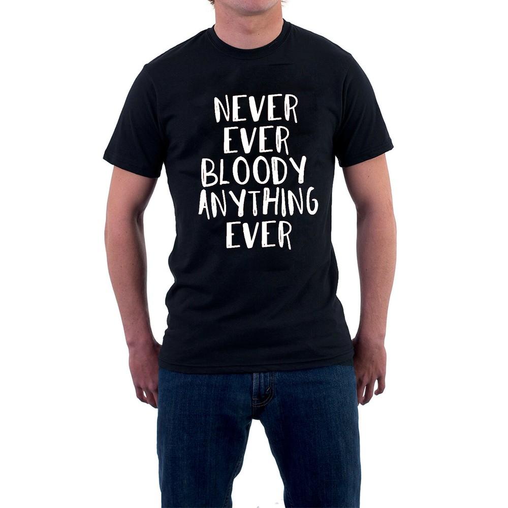 

Mr Jolly Lives Next Door T-shirt Never Ever Bloody Anything Ever Comic Strip ALT S