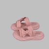 Women Summer Open-Toe Platform Sandals Comfortable Thick Sole Soft Beach Slides for Outdoor Wear