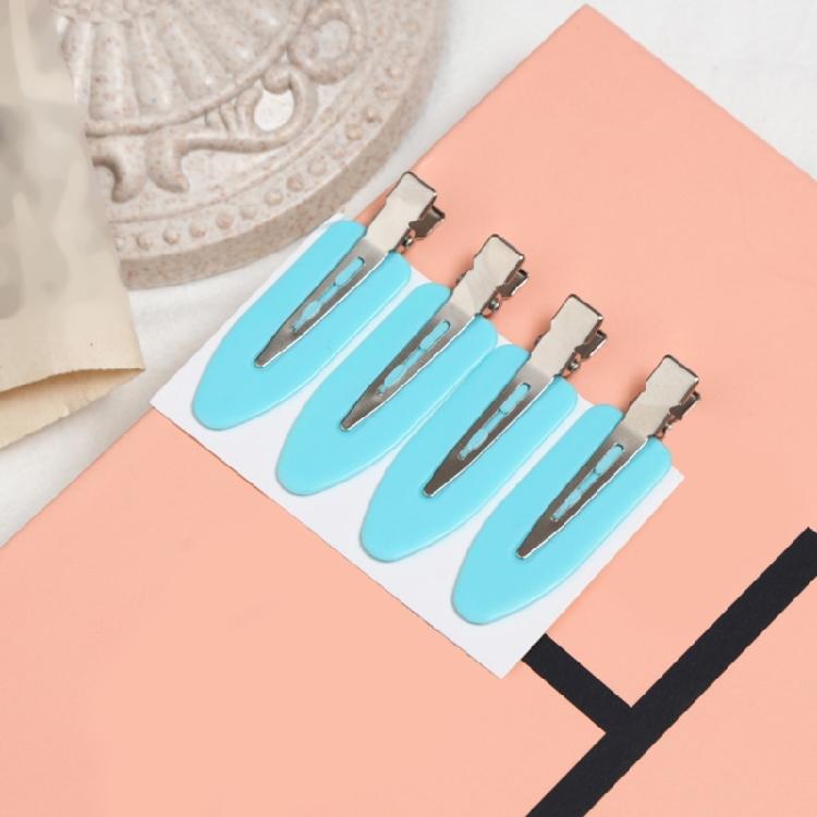 Girls Seamlessly Hair Clip Women Acetate Sheet No Bend Clip Duckbills Clip Hairpins Makeup Hair Styling Tool