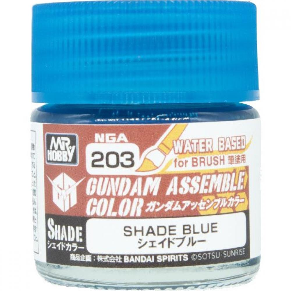 

Gsi Creos Nga203 Gundam Assemble Color Shade Color Series 10ml Shade Blue [plastic Model Paint]