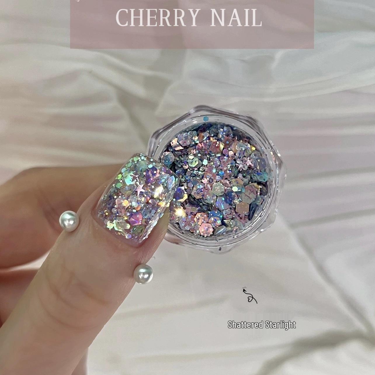

Kasuga Burst Flash 2024 Laser Nail Glitter – Trendy Nail Decoration