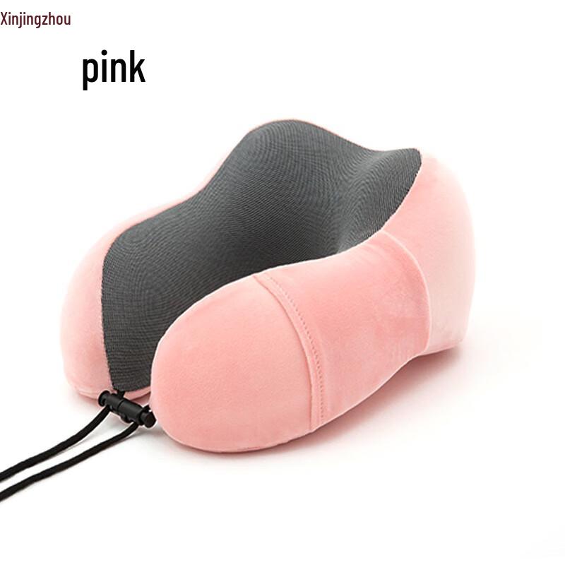 Portable Memory Foam Travel Neck Pillow Set