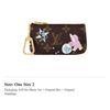 Louis Vuitton Кошелек для ключей Monogram/Azur Frost M12229