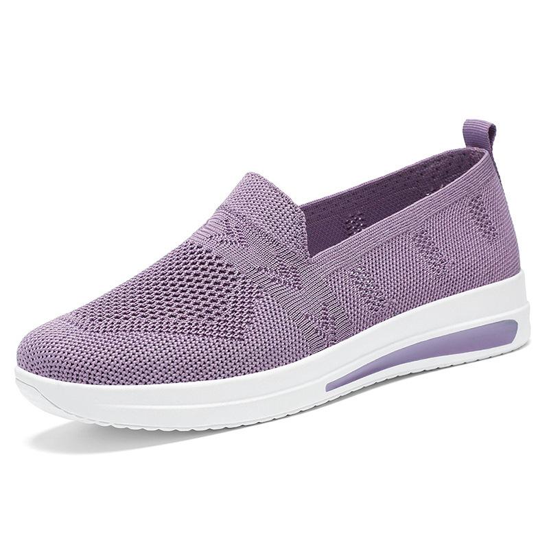 Jinshiyuanshu Shoes Women's Shoes Versatile Casual Mesh Breathable Casual Shoes Platform Comfortable Women's Single Shoes