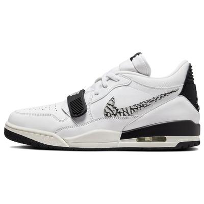 Air Legacy 312 Low Elephant Swoosh Scarpe da Ginnastica da Uomo Bianco Nero Vela CD7069-110