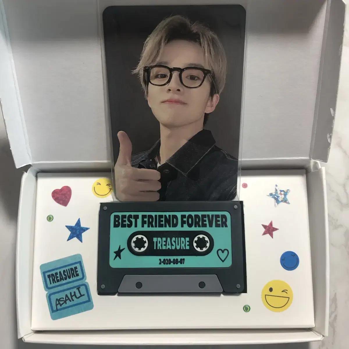 

TREASURE Брелок для ключей Asahi с фотокартой