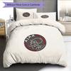 AFC Ajax Pattern Bedding Quilt Set  Home Decoration  Gift (1 * Duvet Cover + 2 * Pillowcase  Without Core)