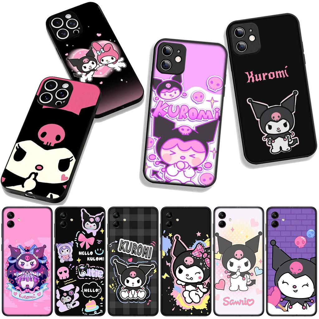 Cover for OPPO A54 A40 A60 A80 A18 A16 A17 A38 A78 A79 A57 A55 A3 Pro A96 A15 A12 Phone Case Poster Kuromi Lovely Cartoon