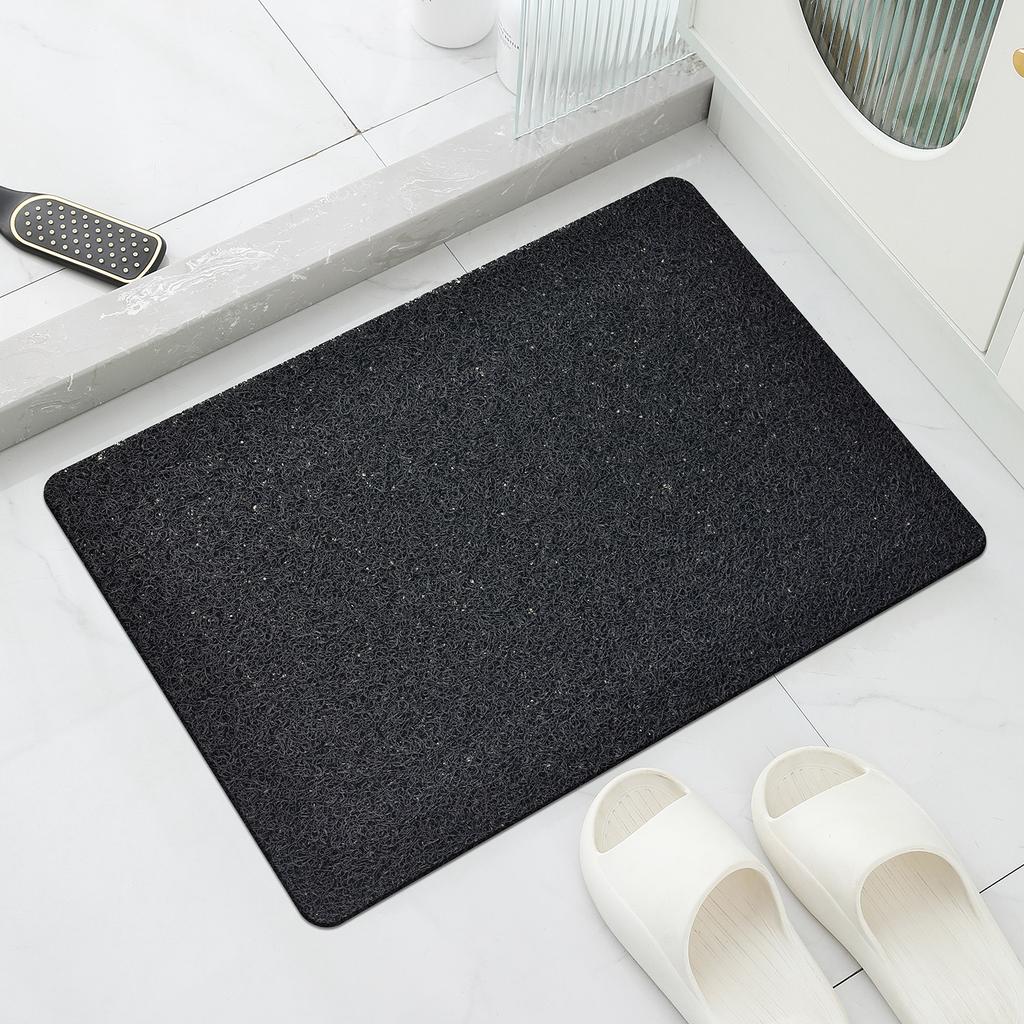 Non-slip Rubber Backing, Durable Entrance Door Mat, Non-slip Rubber Backing, Durable Entrance Door Mat, PVC Material, Hand-washa