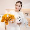 Tiger Adorable Plush Toys Cute Cartoon Boys Companion Bedtime Doll Soothing