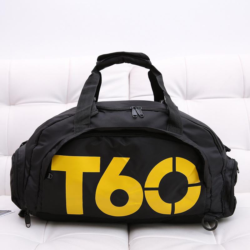 

Многофункциональная спортивная сумка: Дорожная сумка с отделением для влажного/сухого, на плечо, спортивный рюкзак, повседневная кроссбоди-сумка для тренировок для мужчин и женщин Large