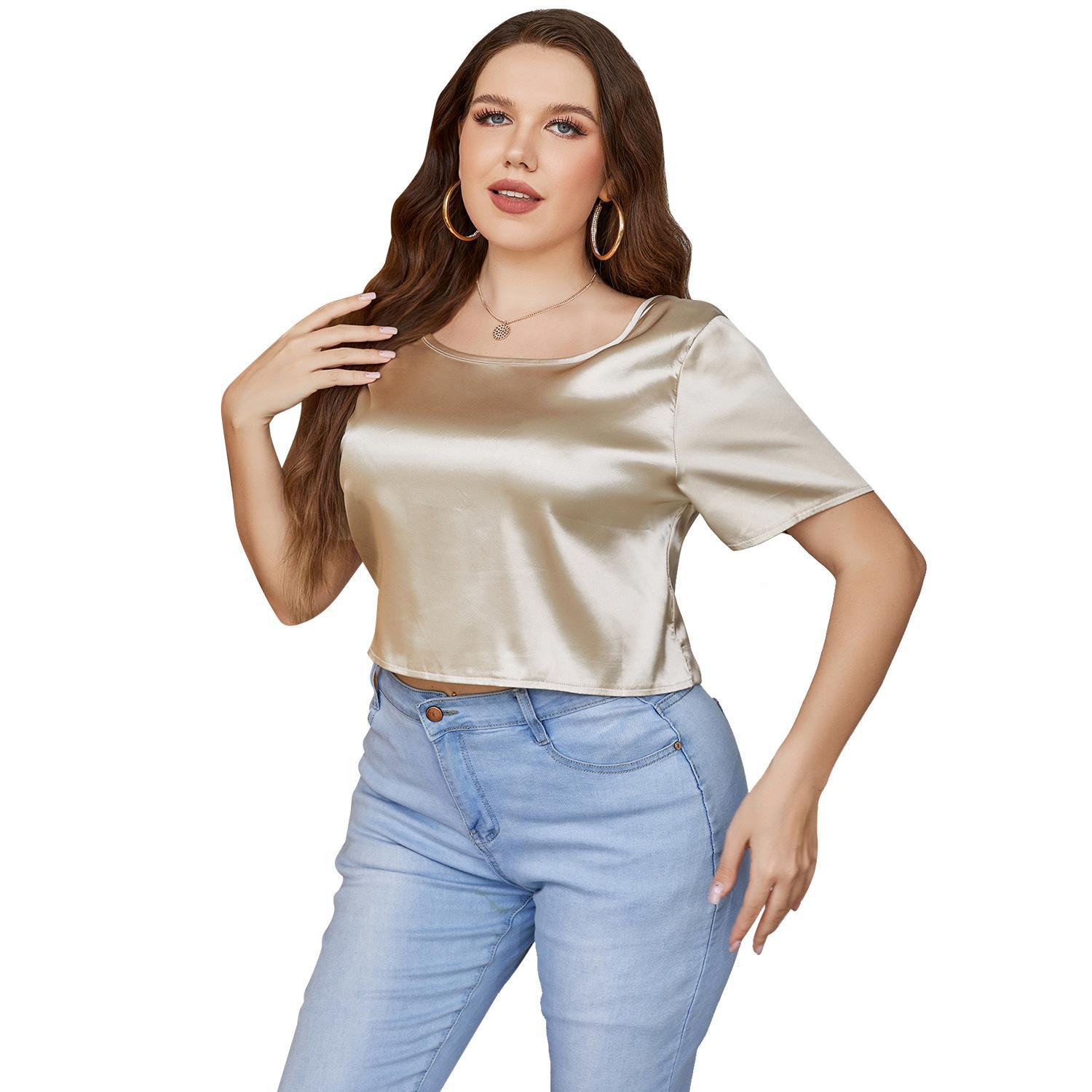 Женские топы больших размеров — фото 9