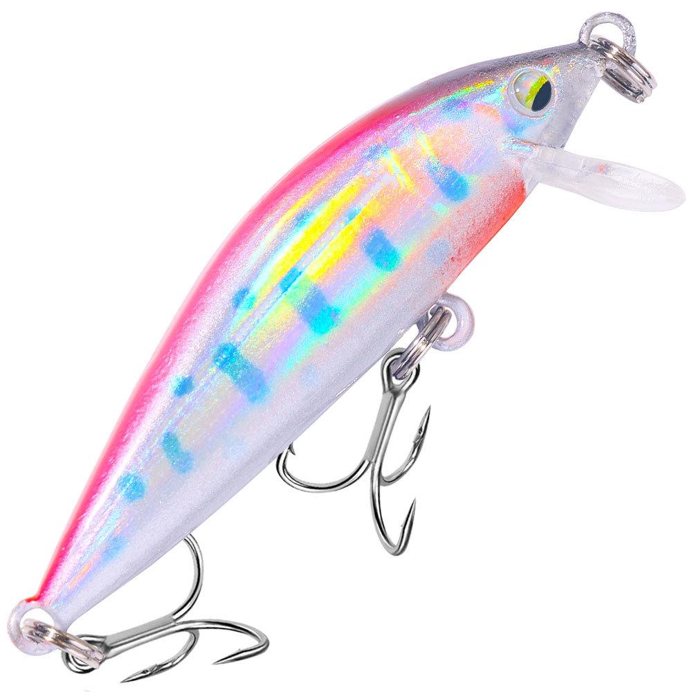 5CM3GFloating Minnow Lua Lure for Stream Fish, Special for Bass, Mandarin Fish, Topmouth Culter, Universal for All Swimming Laye